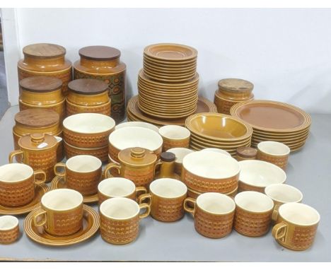 Hornsea Saffron pattern part tea and dinner service together with kitchenwareLocation:If there is no condition report shown, 