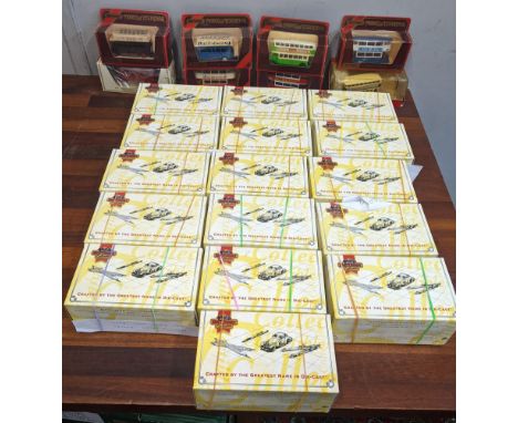 A collection of matchbox boxed model die cast vehicles to include matchbox collectables YET04M 1922 Scani Post bus, 1920 Pres