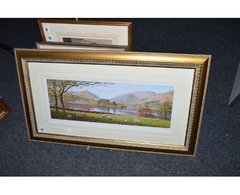 A signed colour print after K. Meling - 'Grasmere from Dale End', signed and inscribed in pencil.