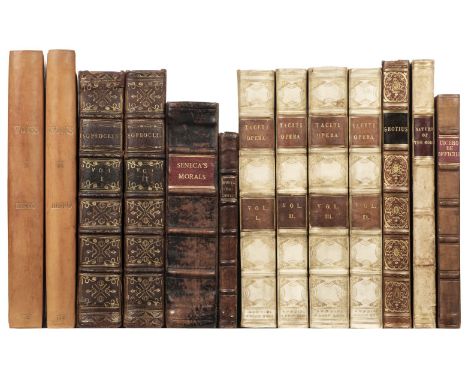 Hesiod. The Works of Hesiod translated from the Greek, by Mr. Cooke, London: N. Blanford for T. Green, 1728, modern calf-back