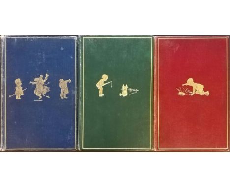 Milne (A. A.). When We Were Young, 5th edition, December 1924, Winnie The Pooh, 12th edition, 1933, Now We Are Six, 1st editi
