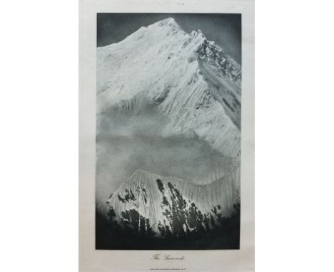 Howard-Bury (C. K.). Mount Everest The Reconnaissance, 1921, 1st edition, London: Edward Arnold &amp; Co., 1922, 33 monochrom