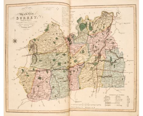 Duncan (James). A Complete County Atlas of England &amp; Wales containing Forty-Four Superior Maps, with all the Railroads an