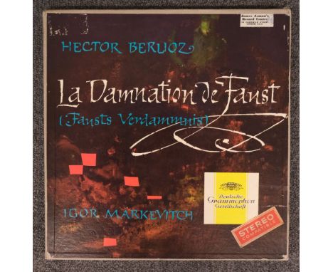 * Classical Records. Collection of approximately 65 opera box sets by popular composers and artists on record labels such as 