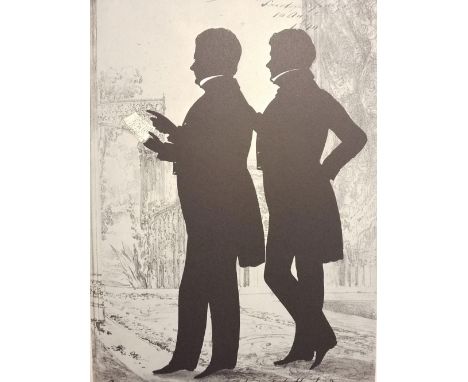 Art &amp; Antiques. A collection of modern art &amp; antique reference, including Auguste Edouart's Silhouettes of Eminent Am