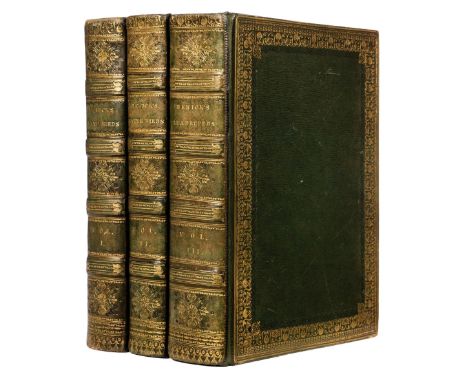 Bewick (Thomas). British Land Birds/British Water Birds/The Figures of Bewick's Quadrupeds, 3 volumes, Newcastle: printed by 