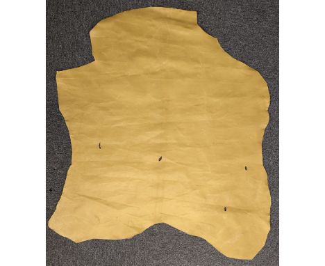 * Leather. Three good size skins of calf bookbinding leather, colours include light, dark &amp; tan brown, each part usedQty: