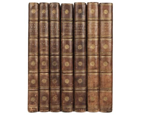 Strutt (Joseph). A Complete View of the Inhabitants of England, 3 volumes, London: Benjamin White [&amp; Walter Shropshire], 