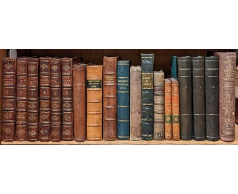 Johnson (Ben). The works of Ben. Johnson, 6 volumes, London: J.Walthoe, M. Wotton, J. Nicholson &amp; others, 1716, 12 engrav