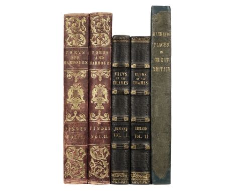 Finden (William). Views of Ports and Harbours, Watering Places, Fishing Villages and other Picturesque Objects on the English