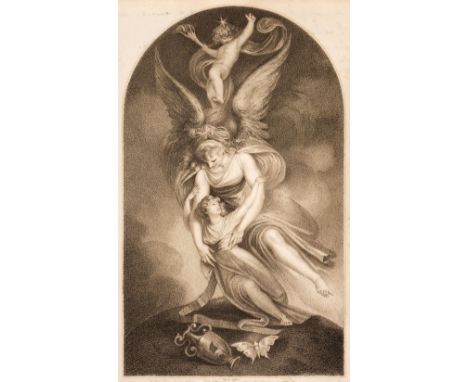 Fuseli (Henry). Sorrows. Sacred to the Memory of Penelope, 1st edition, large paper copy, London: W. Bulmer and Co, 1796, fro