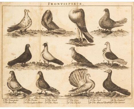 Girton (Daniel). The Complete Pigeon-Fancier, or a new treatise od domestic pigeons, London: Alexander Hogg, circa 1790, fold