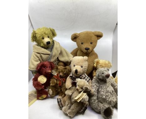 *** to be REOFFERED June antiques sale 2024 toy section***



Artist large teddy bear fine group to include Merrythought, Dea