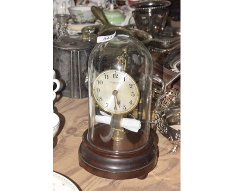 A Bulle "Clockette" electromagnetic mantle clock, circa 1920The 3" silvered dial signed Bulle Brevete S.D.G. with serial No: 