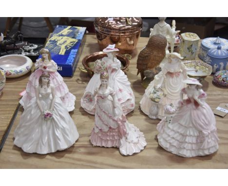 A group of two Royal Worcester figures To include 'A day to remember' CW 395, 'A Celebration at Windsor' CW 297 from the Sple