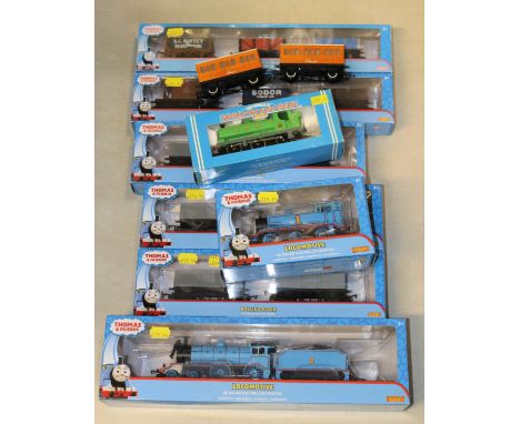 10 Hornby Railways Thomas &amp; friends. 3x locomotives. Thomas The Tank Engine RN1. A 4-4-0 tender locomotive, Edward, RN2, 