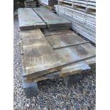 7x Hardwood Air Dried Sawn English Sweet Chestnut Boards / Slabs