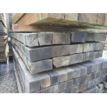15x Hardwood Air Dried Sawn Rustic English Oak Sleepers