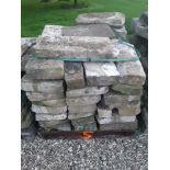 1 Pallet York Stone (Mixed Sizes) Loading Available