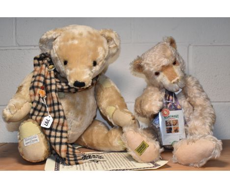 TWO LIMITED EDITION 'MERRYTHOUGHT BEARS', comprising Uncle Walter HJ20C, a 1996 4th annual event limited edition bear 329/500