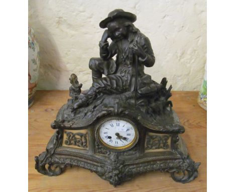 A 19th Century mantel clock
