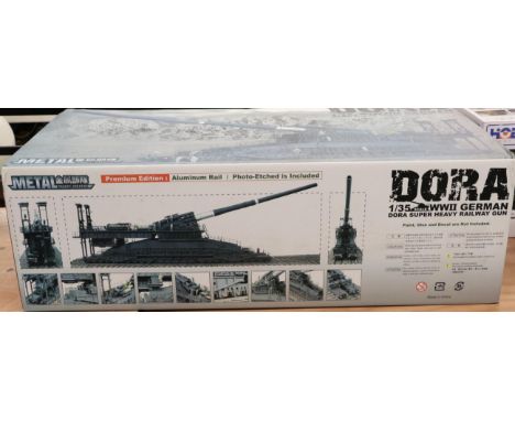 Metal Troops Creation Unmade Kit 1:35 Scale Dora Super Heavy Railway Gun (unopened)