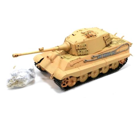 Tamiya Radio Control Tiger II (King Tiger) Tank 1:16 scale (no control unit)