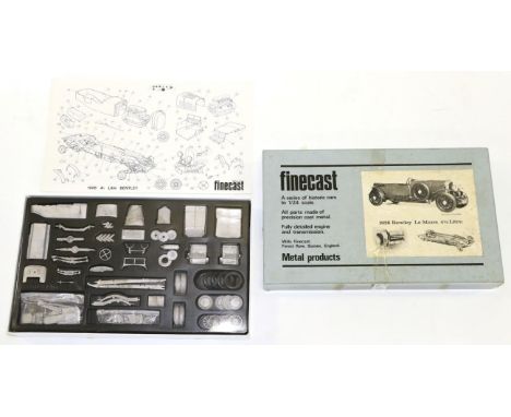 Finecast Unmade Kit 1:24 Scale 1928 Bentley Le Mans 4 1/2 Litre (complete, boxed)