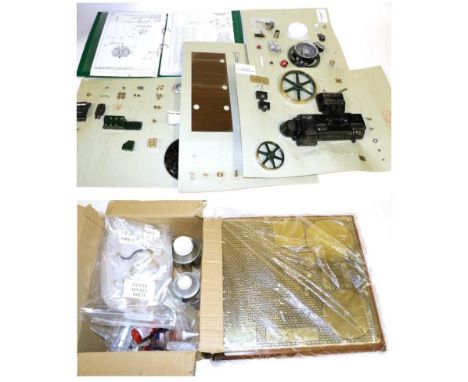 Historic Steam Models York-Bolton Steam Plant And Mill Engine Unmade Kit (appears complete with instructions)