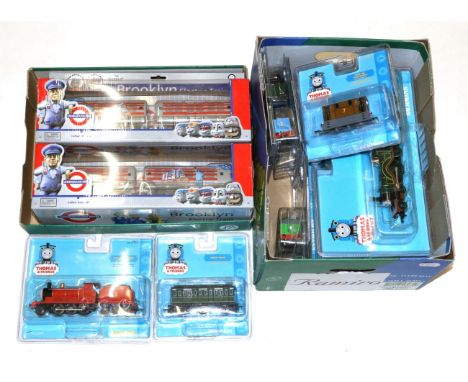 Bachmann OO Gauge Thomas And Friends 2xGordon, Henry, Spencer, Emily, James, Percy, Toby, Emily's Coach, Emily's Brake Coach 