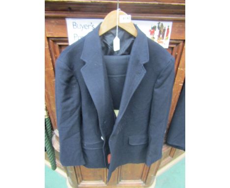 A 1970s/80's B.R two piece uniform consisting of trousers and jacket with double arrow buttons to front