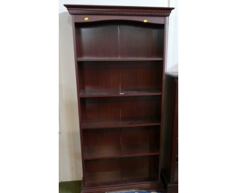 Veneered bookcase 