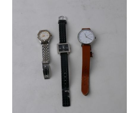 Three wristwatches - Fiorelli, Seiko and Sac