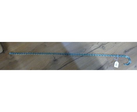 Vintage glass walking stick 