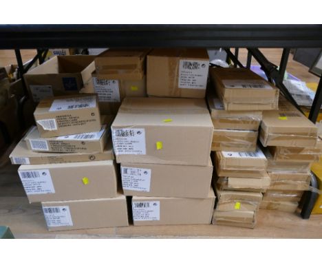Large quantity of boxed party ware - plastic cups, table covers, paper plates etc