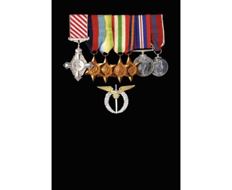 The Air Force Cross group of seven medals to Squadron Leader Harold Quittenden, R.A.F., comprising: A.F.C., George VI, revers