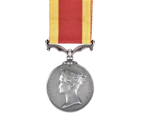 A Second China War medal to Sapper Frederick Richardson, 8th Company Royal Engineers, no clasp (SAPPER FREDK. RICHARDSON. 8TH