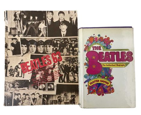 BEATLES INTEREST BOOKS: HUNTER DAVIES: THE AUTHORISED BIOGRAPHY, London, Heinemann, 1968, First edition, together with BEATLE