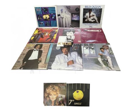 A mixed lot of 12" vinyl LPs, 1980s+ pop, to include: - Michael Jackson - Off the Wall, 1979, EPC 83468 - Kool and the Gang -