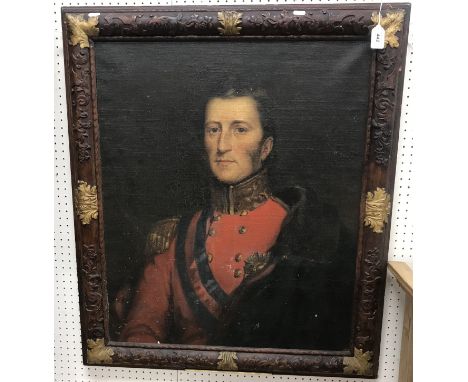 MAY LANCASTER LUCAS "General The Honourable Sir Patrick Stuart GCMG 1777-1855", portrait of a soldier in uniform, half length