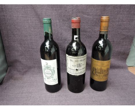 A bottle of Wine, No 341 France, Chateau ?Tour Dumirail Cissac, 12 Holles Street Cavendish Square W1, Claret (vintage 1929) n