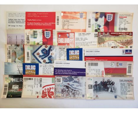 FOOTBALL, match tickets, England international games, inc. World Cup Qualifiers, International friendlies, Euros Qualifiers, 