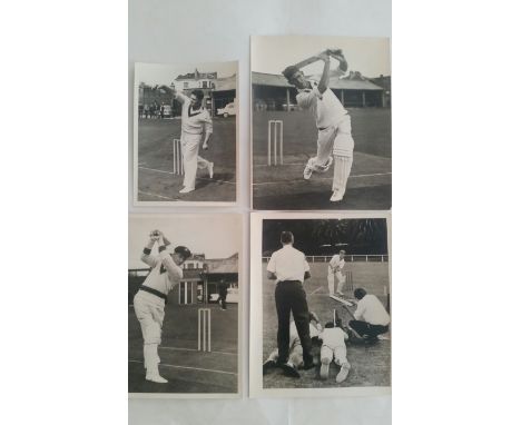 CRICKET, press photos, Australia to England 1964, three excellent posed images from the Australian teams first official pract