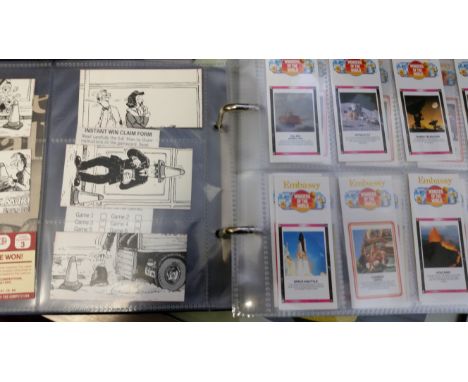 MIXED, inserts, inc. coupons, PICA Punchlines, Embassy Wonders of the World, Wix Jenkyn cards &amp; leaflet etc., in modern a