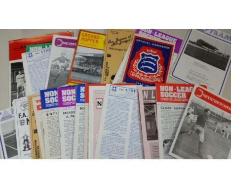 FOOTBALL, non-League selection, inc. History magazine (2), Ground-Hopper magazine (2), Non League Soccer (7), Pyramid (3), Ne