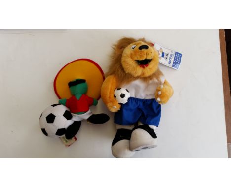 SPORT, World Cup mascots, inc. USA 1994, Mexico 1986, Three Lions Collection (3), France 1998, various England mascots, etc. 