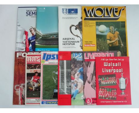 FOOTBALL, programmes for Big Match, 1960s onwards, inc. FA Cup Finals, League Cup Final, Replays; Tottenham Hotspur, Manchest