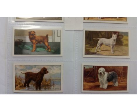 GALLAHER, complete (10), inc. Aeroplanes, Army Badges, British Birds, Butterflies &amp; Moths, Dogs 1st &amp; 2nd, Trains etc