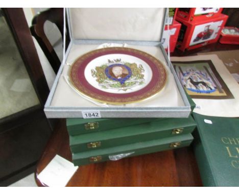 5 boxed Spode collector's plates.