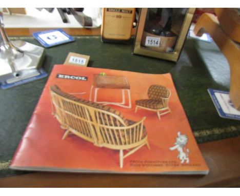 An original vintage Ercol catalogue.